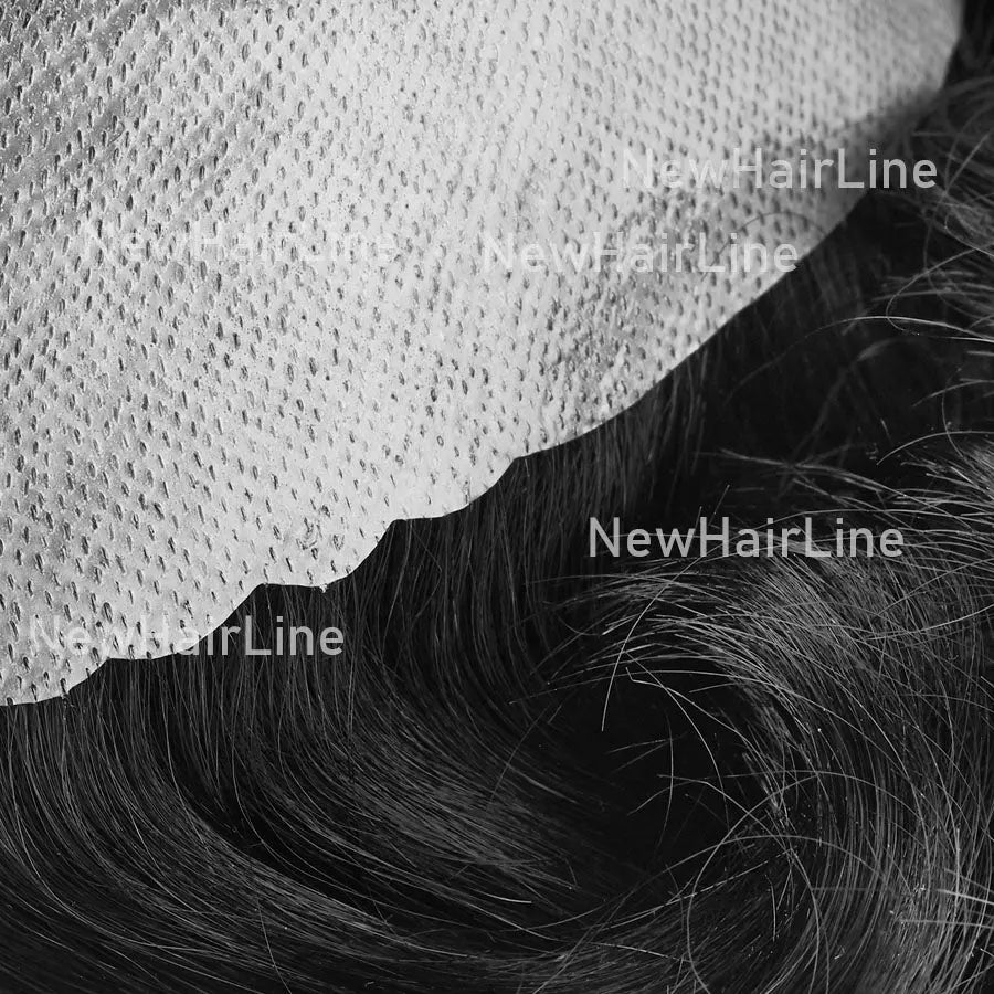 0.12mm Thick Stock Hair Replacement For Men New-Hair-Line