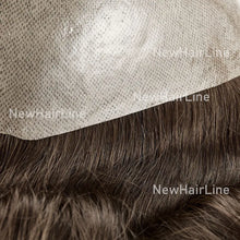 Load image into Gallery viewer, Fine Mono Base Center With Poly Perimeter Stock Hair System New-Hair-Line