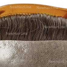 Load image into Gallery viewer, Fine Mono Base Center With Poly Perimeter Stock Hair System New-Hair-Line