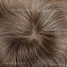 Load image into Gallery viewer, Fine Mono Base Center With Poly Perimeter Stock Hair System New-Hair-Line
