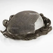 Load image into Gallery viewer, Lace Front Base With Ploy Back Stock Hair Replacement New-Hair-Line