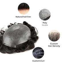 Load image into Gallery viewer, 0.03mm Super Thin Skin Hairpieces For Men New-Hair-Line