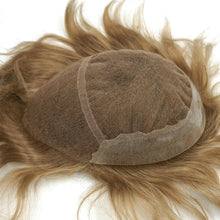 Load image into Gallery viewer, French Lace Hairpiece Closure Down Hair Replacement Systems New-Hair-Line