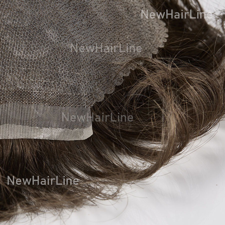 All French Lace Hairpieces For Men New-Hair-Line