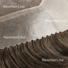 Load image into Gallery viewer, Mono Top With Poly Durable Hair Replacement New-Hair-Line