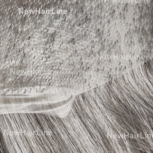 Load image into Gallery viewer, 0.10mm Men's Toupee Full PU Base Hair Replacement System New-Hair-Line