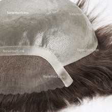 Load image into Gallery viewer, Skin PU Base Toupee Lace Frontal Hair System New-Hair-Line