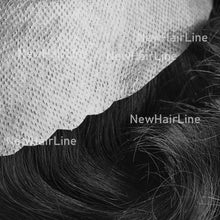 Load image into Gallery viewer, 0.12mm V-looped Thick Stock Hair Replacement For Men New-Hair-Line