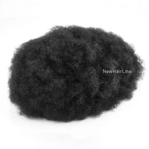0.10mm Poly Base Afro Wave Stock Hair Replacement New-Hair-Line