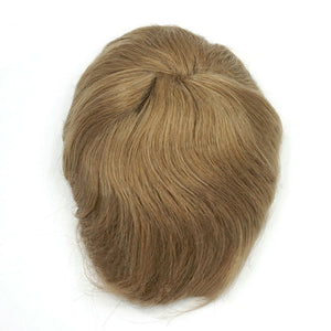 French Lace Hairpiece Closure Down Hair Replacement Systems New-Hair-Line