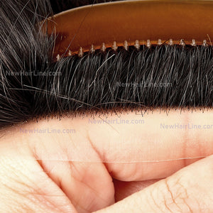 0.03mm Super Thin Skin Hairpieces For Men New-Hair-Line