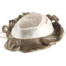 Load image into Gallery viewer, Mono Top With Poly Durable Hair Replacement New-Hair-Line
