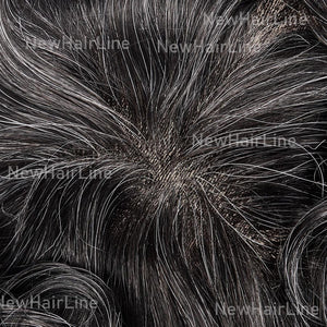 French Lace Frontal Thin Skin-Base Natural Looking Hair System New-Hair-Line