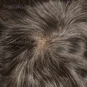 French Lace Front With Poly Back Hair Replacement New-Hair-Line